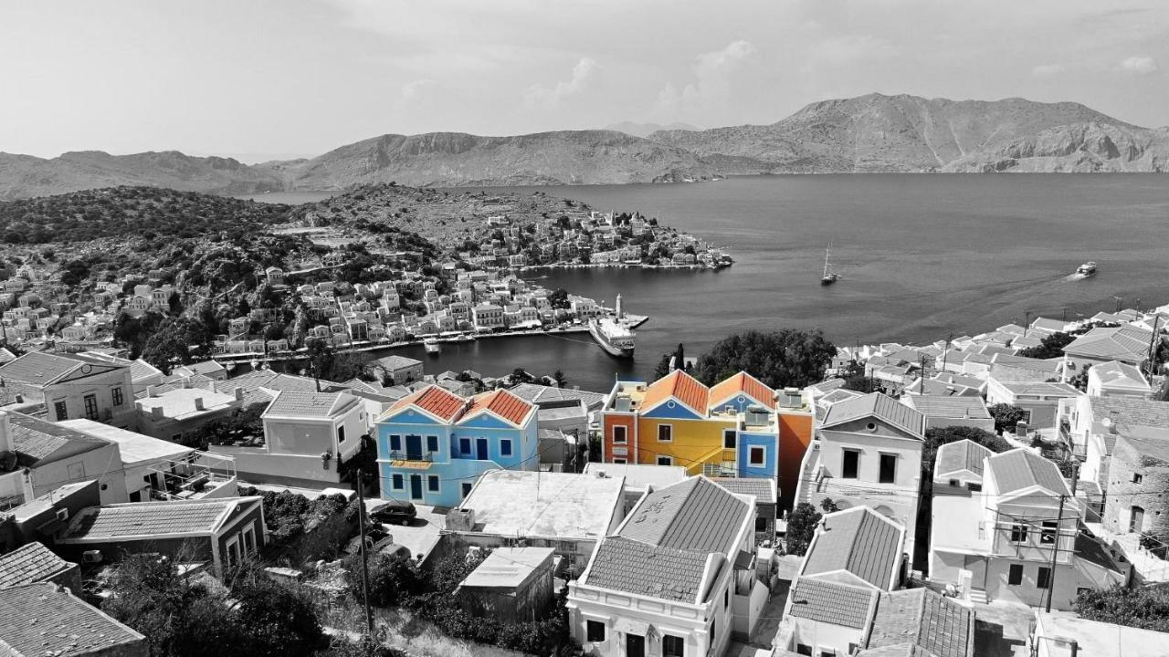 Hotel Fiona Symi Bagian luar foto