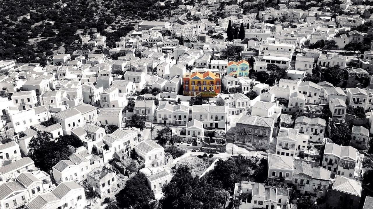 Hotel Fiona Symi Bagian luar foto