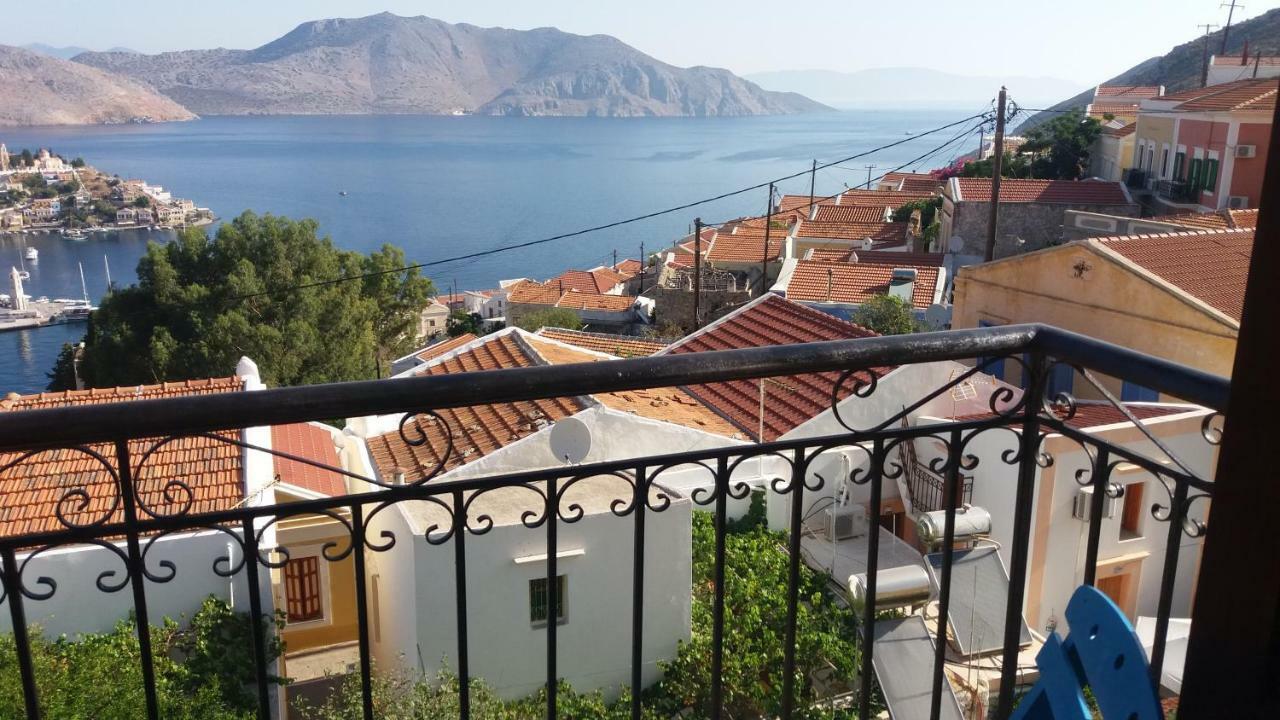 Hotel Fiona Symi Bagian luar foto