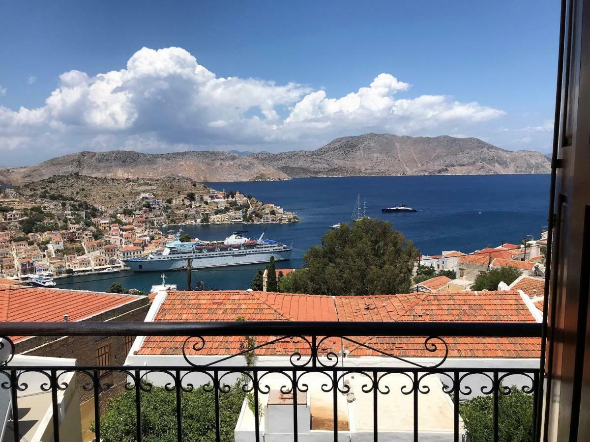 Hotel Fiona Symi Bagian luar foto
