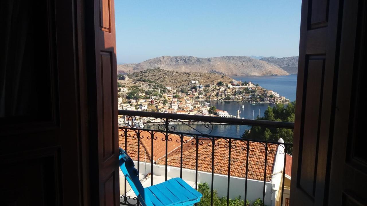 Hotel Fiona Symi Bagian luar foto